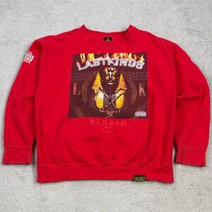 Last Kings Red Crewneck Sweatshirt – XL – Made in USA